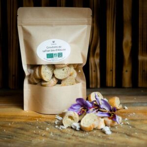 Les croutons bio au safran d’Alsace